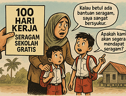 Menanti Seragam Gratis, Warga Gurinda Sambut Janji Bupati Parimo dengan Harapan Baru