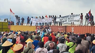 GAPIT Geram: Petani Morowali Tolak Sepihak Pemindahan Audiensi Proyek Pipa BTIIG